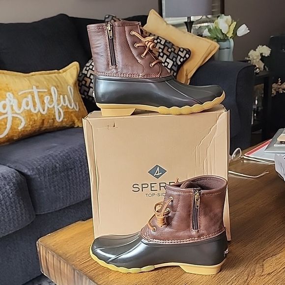 Sperry Topsider  Outdoor Waterproof  Duck Boot Unisex Kids Size 6 - Picture 8 of 9